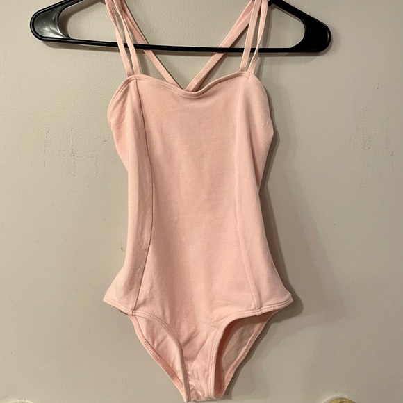 Girls Medium Pink Ballet Dance Leotard - Picture 1 of 2